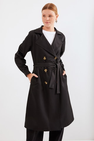 Gabardina - Negro