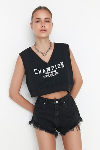 Short vaquero - Negro