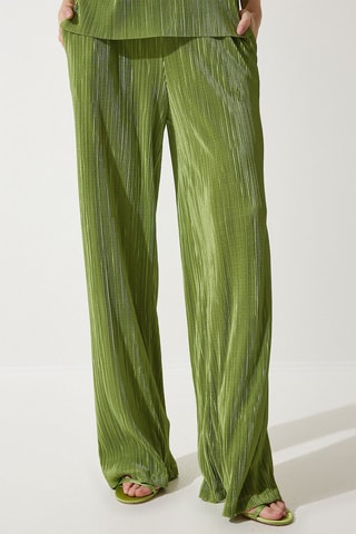 Top y pantalón - Pistacho
