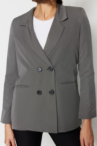 Blazer regular fit - Gris