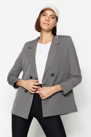 Blazer regular fit - Gris