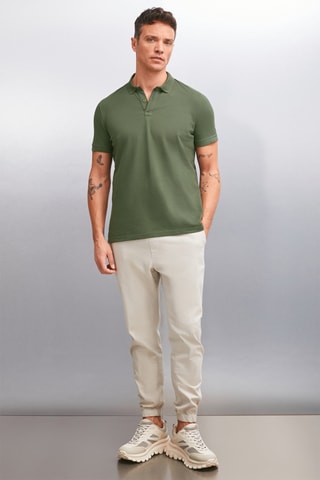 Polo regular fit - Caqui