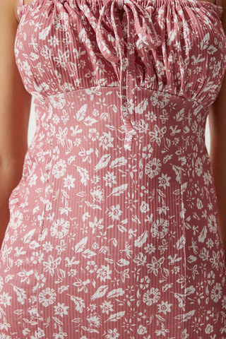 Vestido midi - Rosa