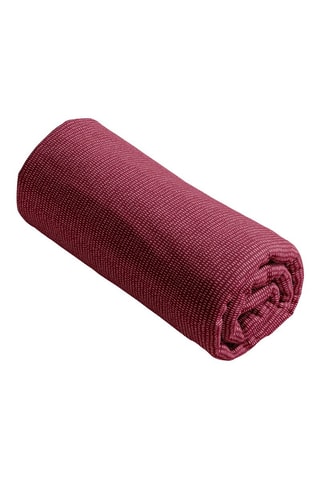 Drap-housse en satin de coton 80 fils/cm² - Bordeaux