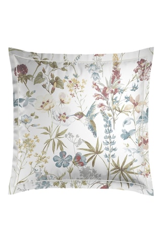 2 taies d'oreiller Colibri chantant - Blanc