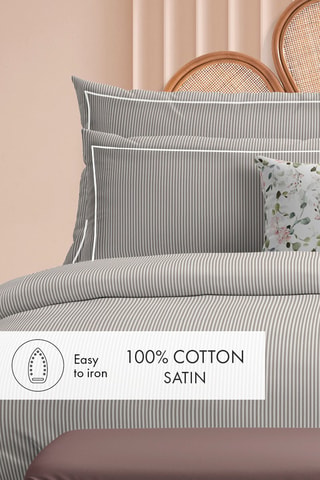 Parure de couette Nantes - Taupe