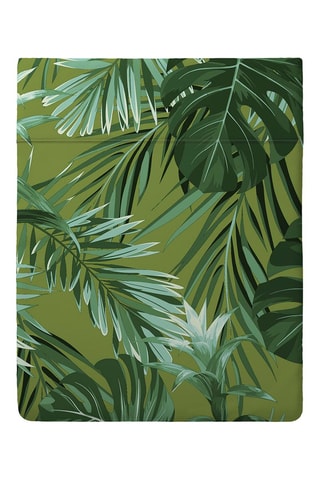 Drap plat Tropical - Vert