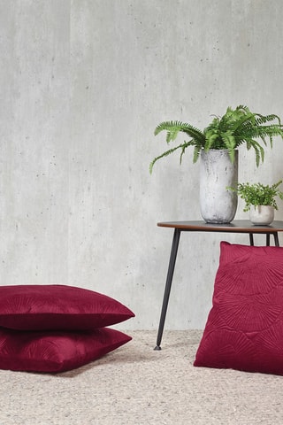 Housse de coussin - Bordeaux - 30 x 50 cm