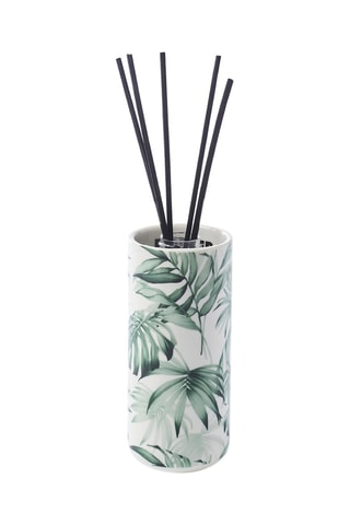 Diffuseur de parfum en porcelaine Jungle Blanc - Figuier - 100 ml