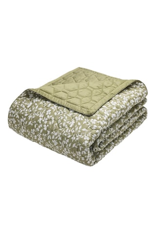 Couvre-lit en satin de coton 80 fils/cm² - Vert
