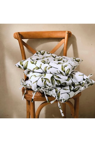 Coussin Natur'elle - Blanc - 40 x 40 x 3 cm