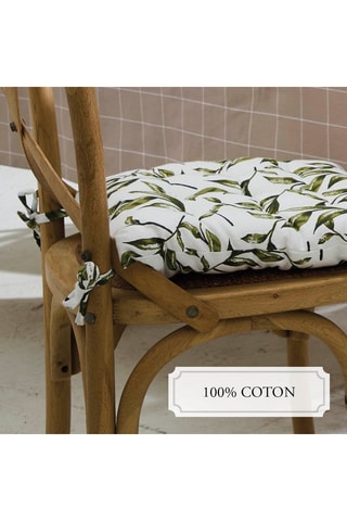 Coussin Natur'elle - Blanc - 40 x 40 x 3 cm