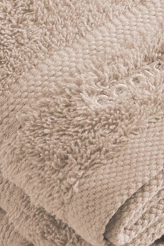 4 serviettes invité Taupe - 30 x 30 cm