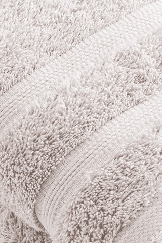 2 serviettes de toilette Sable - 50 x 100 cm