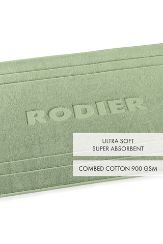 Tapis de bain - Vert clair