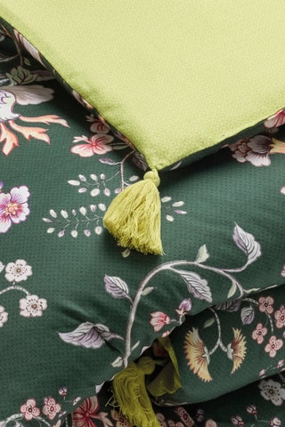 Edredon en satin de coton - Vert