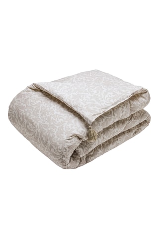 Edredon en satin de coton - Beige