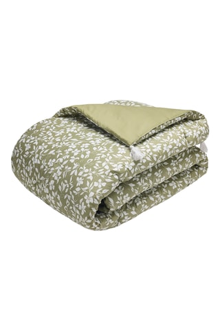 Couvre-lit en satin de coton 47 fils/cm² - Vert