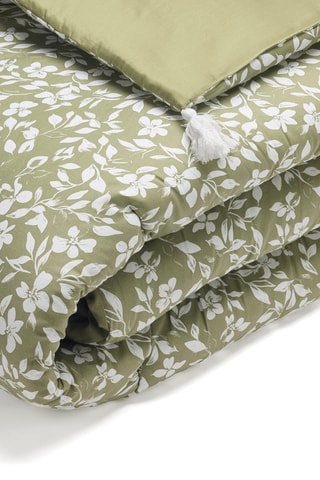 Couvre-lit en satin de coton 47 fils/cm² - Vert