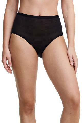 String Hoge Taille Softstretch - Zwart - Chantelle