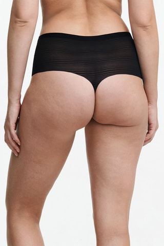 String Hoge Taille Softstretch - Zwart - Chantelle