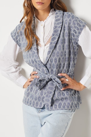 Vest - Blauw