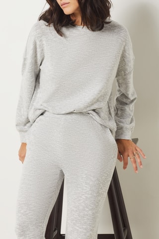 Pyjamajoggingbroek Jue - Gemêleerd Lichtgrijs