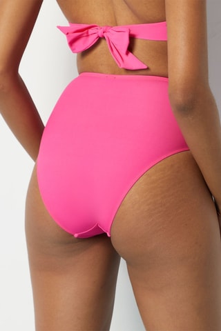 Bikinibroekje Hoge Taille Destination Fuchsia - Etam