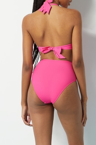 Bikinibroekje Hoge Taille Destination Fuchsia - Etam