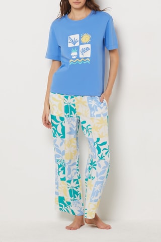 Pyjamashirt Gabspe - Blauw