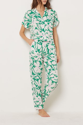 Pyjamabroek Hoge Taille Vyns - Groen