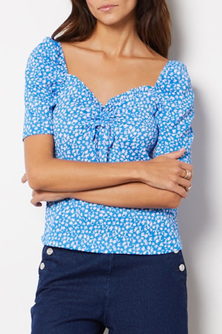Top - Blauw
