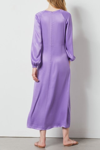 Midi-jurk - Paars