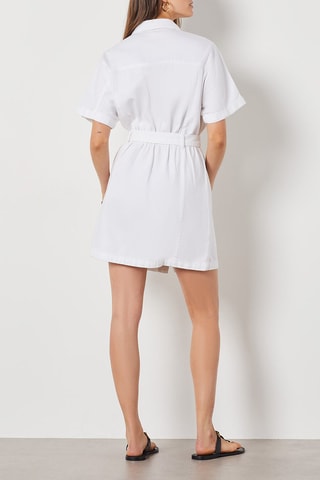 Blouse-jurk - Wit