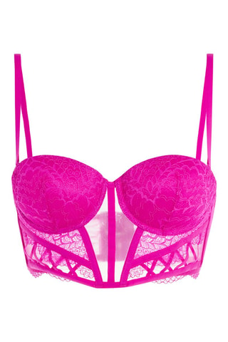 Push-up Bustier Elsaiz- Fuchsia - Undiz