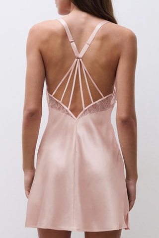 Zijden Slipdress Xquisite - Oudroze