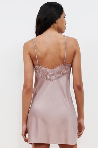 Slipdress Orchids - Taupe - Chantelle