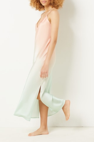 Slipdress dip and dye Tiara - Roze
