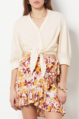 Linnen Blouse - Beige