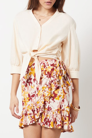 Linnen Blouse - Beige