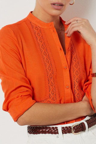 Blouse - Oranje