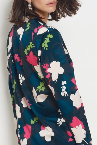 Pyjamablouse Leaf - Groen