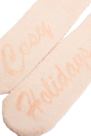 Sokken Christmas Box Foil - Roze