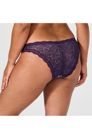 Slip Luccia Twist - Blauw en Paars