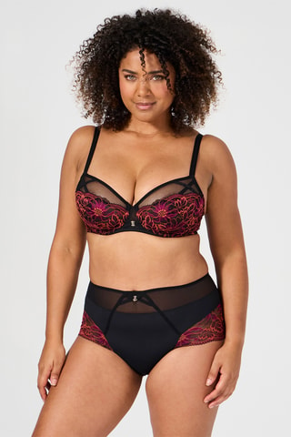 Slip Hoge Taille Lathy - Zwart