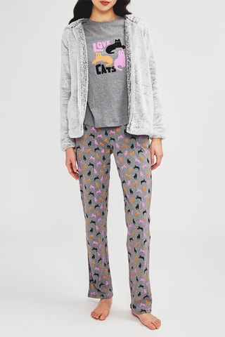 3-delige Pyjamaset Chrys - Grijs