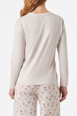 T-shirt Tender Bengali Gemêleerd Beige