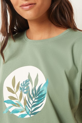 Pyjamashirt Trisha- Kaki