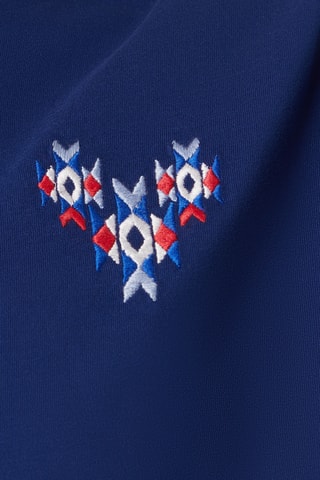 T-shirt Snow Marineblauw