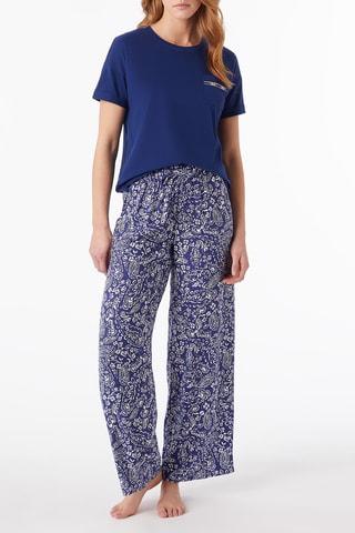T-shirt Snow Marineblauw
